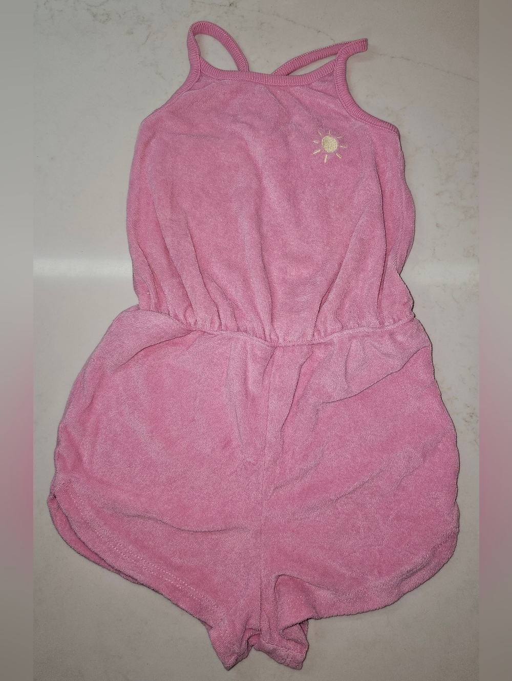 Girls GAP | Toddler Towel Terry Romper | 4T